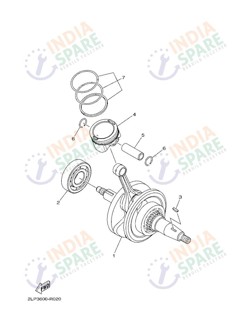 CRANKSHAFT & PISTON